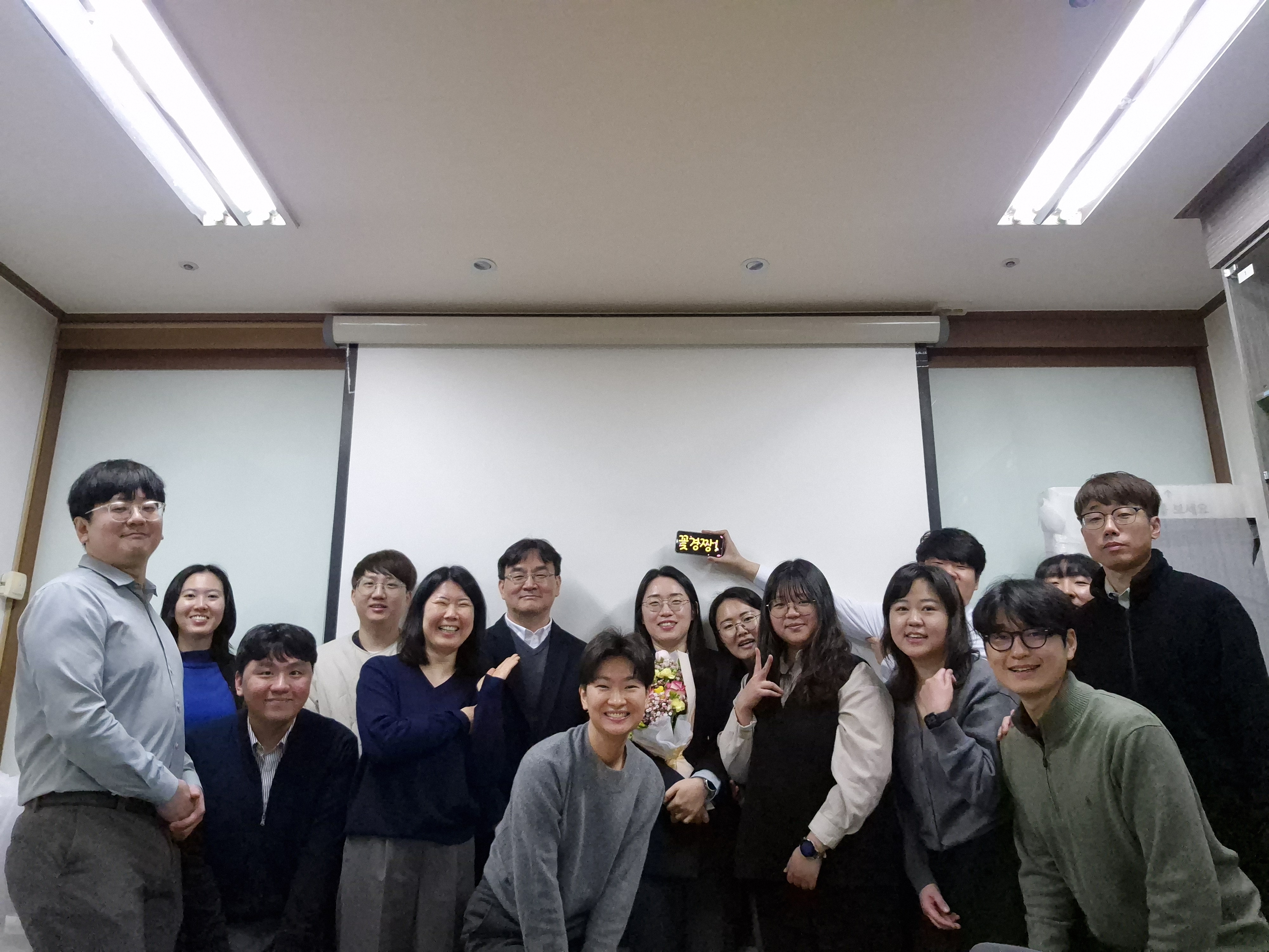 부대표님과 단체사진(화이팅!)